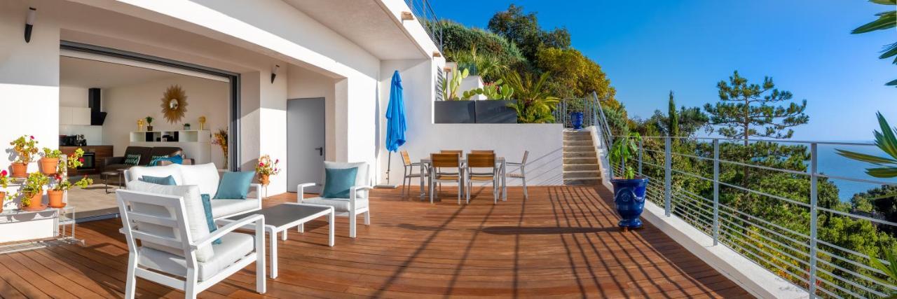 Vistazur Luxueux Appartement Avec Terrasse Et Piscine Le Le Rayol-Canadel-sur-Mer Kültér fotó