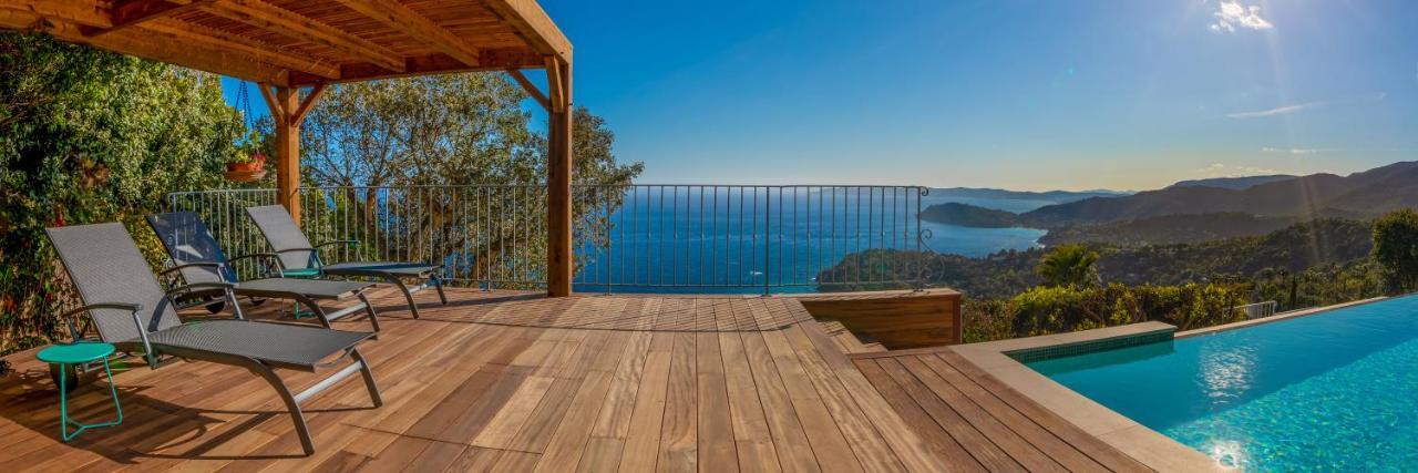 Vistazur Luxueux Appartement Avec Terrasse Et Piscine Le Le Rayol-Canadel-sur-Mer Kültér fotó